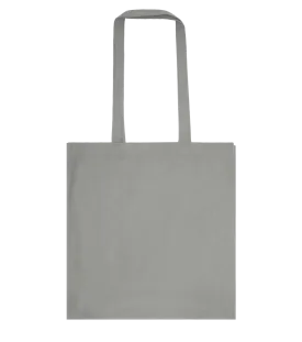 Basic colored cotton shopping bag