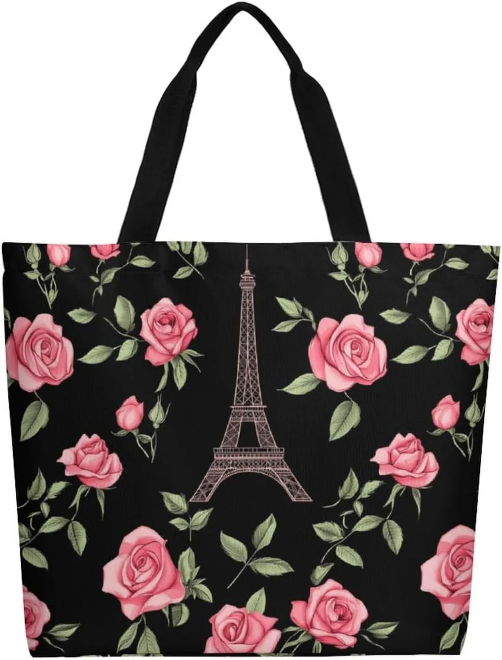 Canvas Tote Bag Large Women Casual Shoulder Bag Handbag Reusable Beach Shopping Grocery Bag For Outdoors