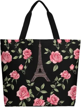 Canvas Tote Bag Large Women Casual Shoulder Bag Handbag Reusable Beach Shopping Grocery Bag For Outdoors