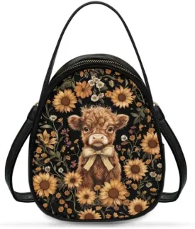 Cell Phone Purse Crossbody Bag for Women, Small Travel Purses Vegan PU Leather Top Handle Shoulder Handbag