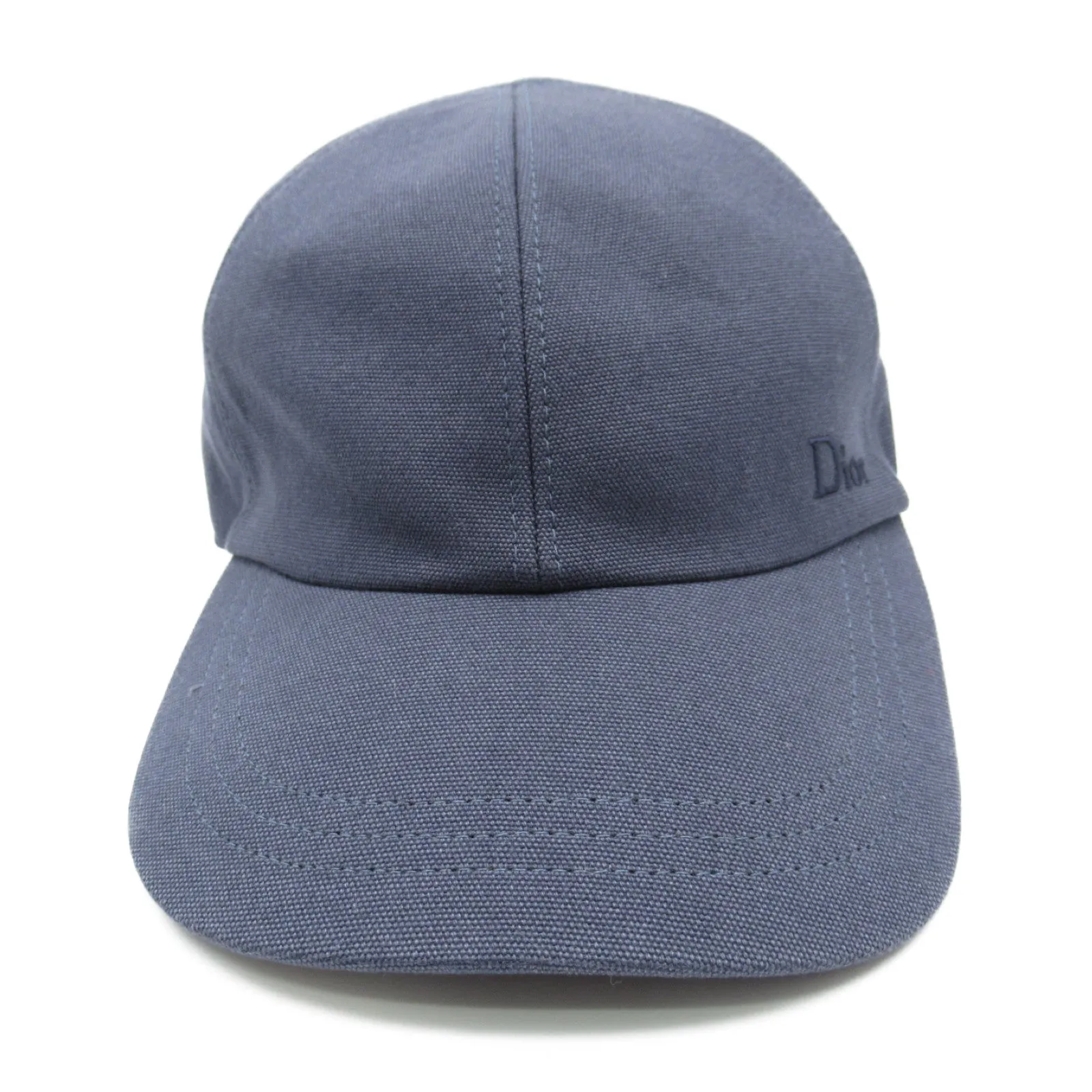 Dior Baseball Caped Hat Cotton   Blue 383C911B5641889S
