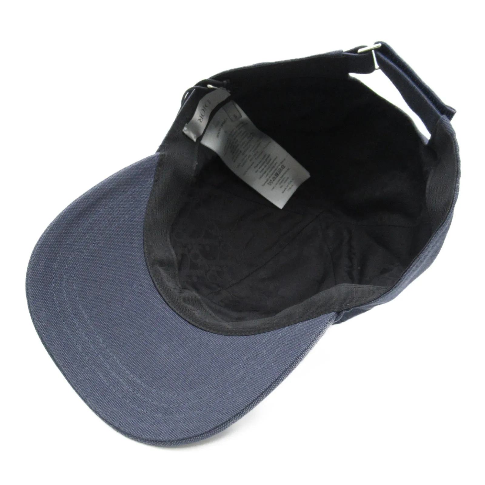 Dior Baseball Caped Hat Cotton   Blue 383C911B5641889S