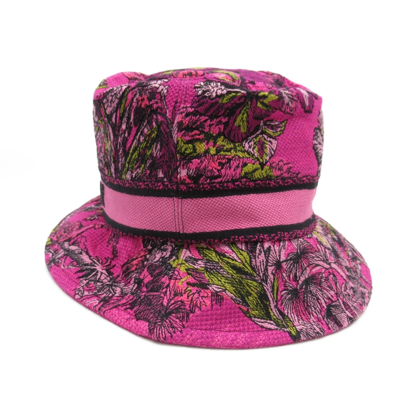 Dior Bucket Hat Hat Cotton Hats   Pink 34TDV923X13243157