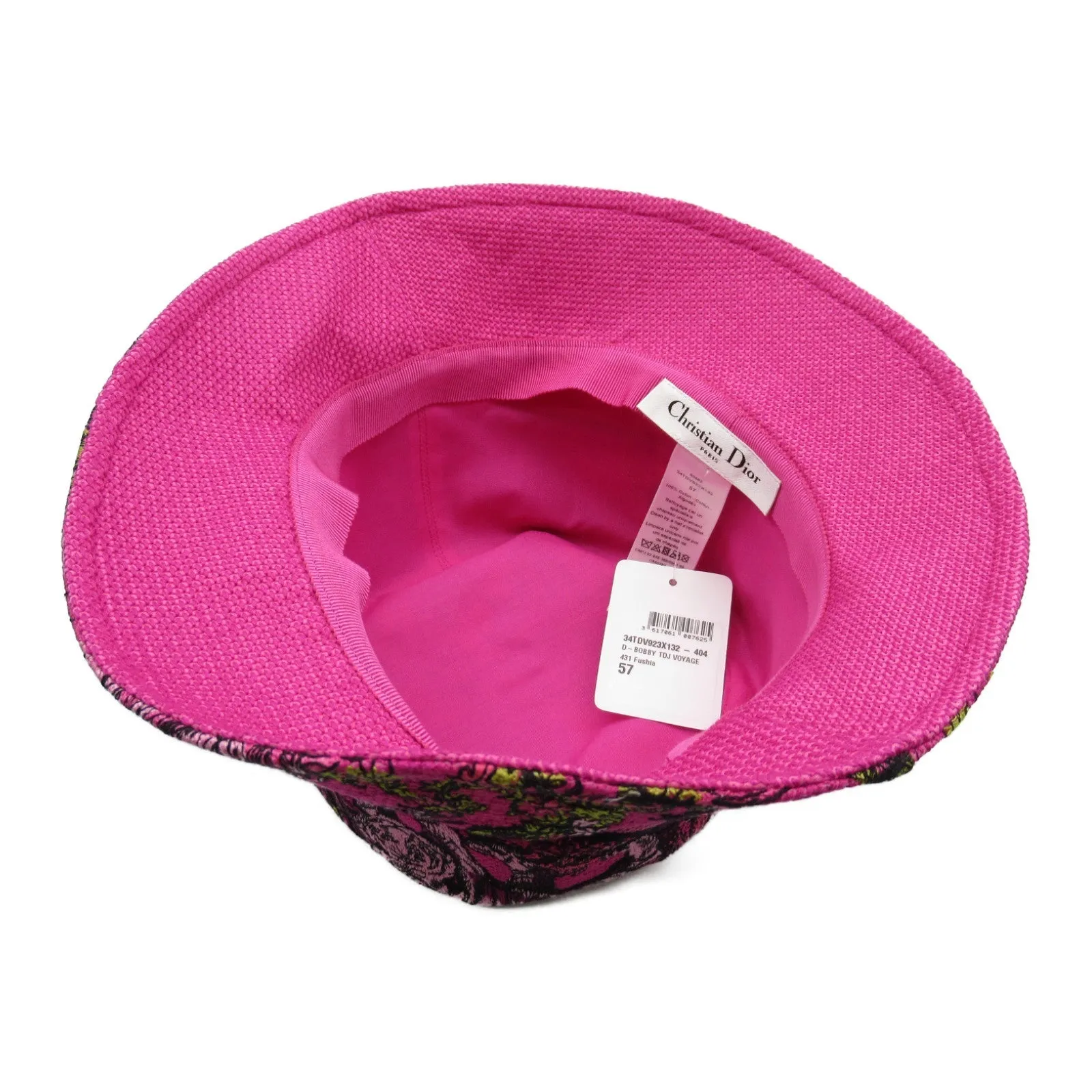 Dior Bucket Hat Hat Cotton Hats   Pink 34TDV923X13243157