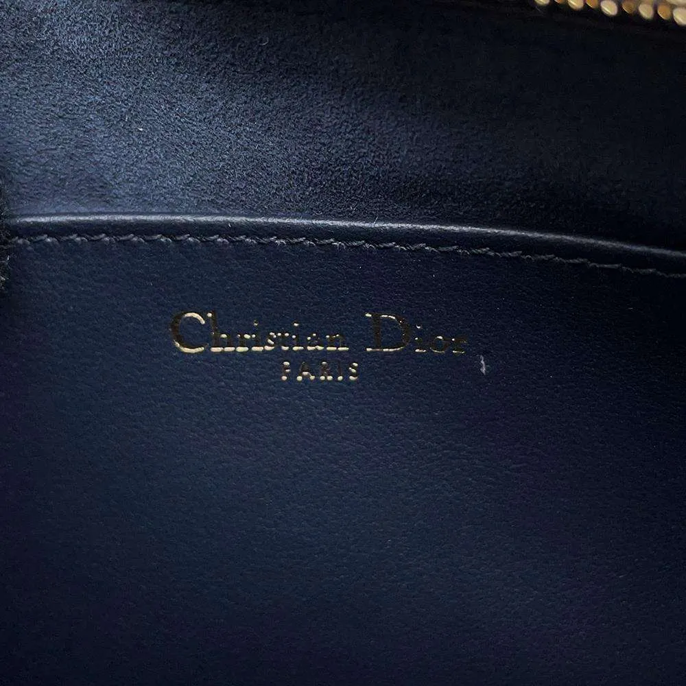 Dior Vibe ShoulderPouch Navy/White Leather