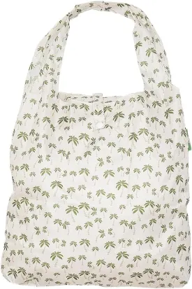ECO CHIC Foldable Reusable Grocery Bags - Lightweight, Recycled & Reusable Shopping Bag - Waterproof Packable Tote
