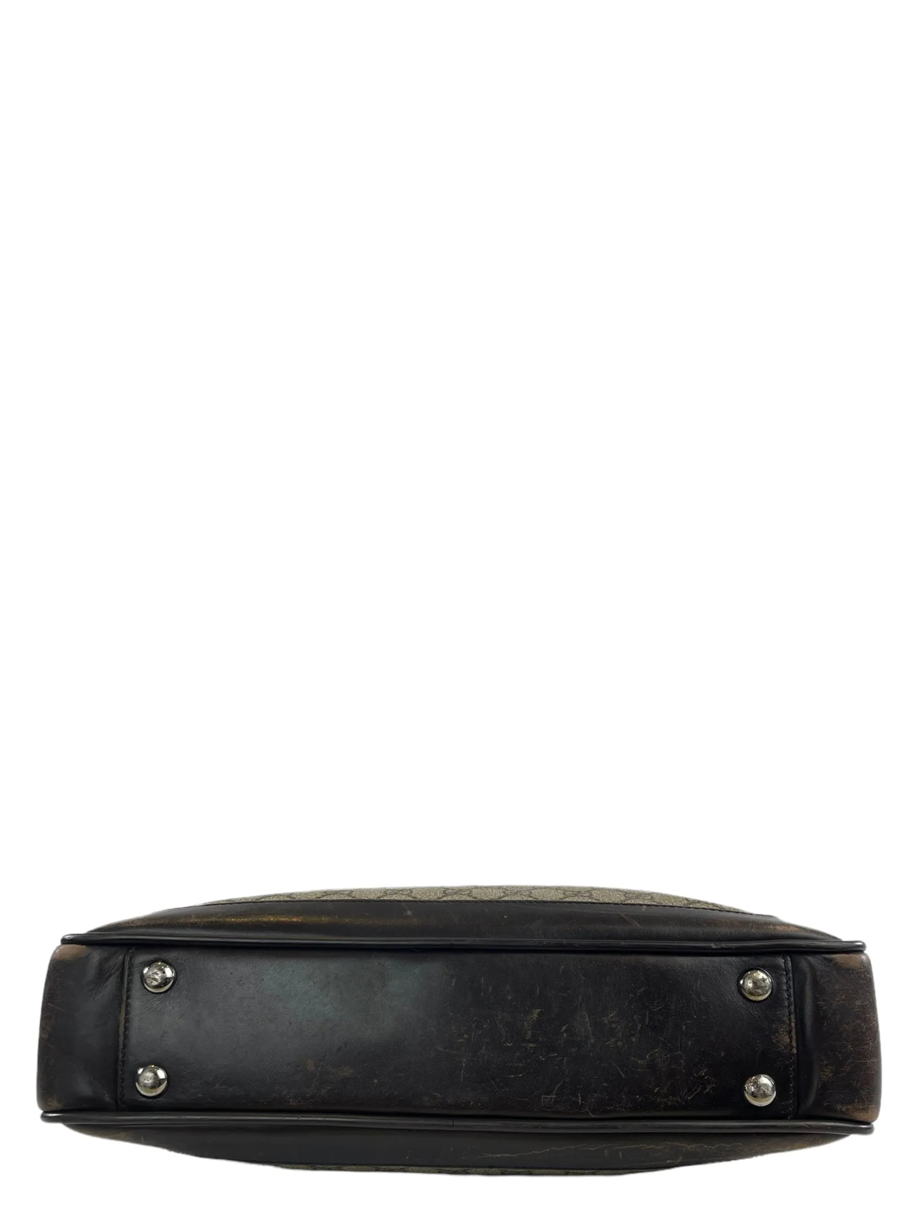 Gucci Vintage Monogram Canvas Briefcase