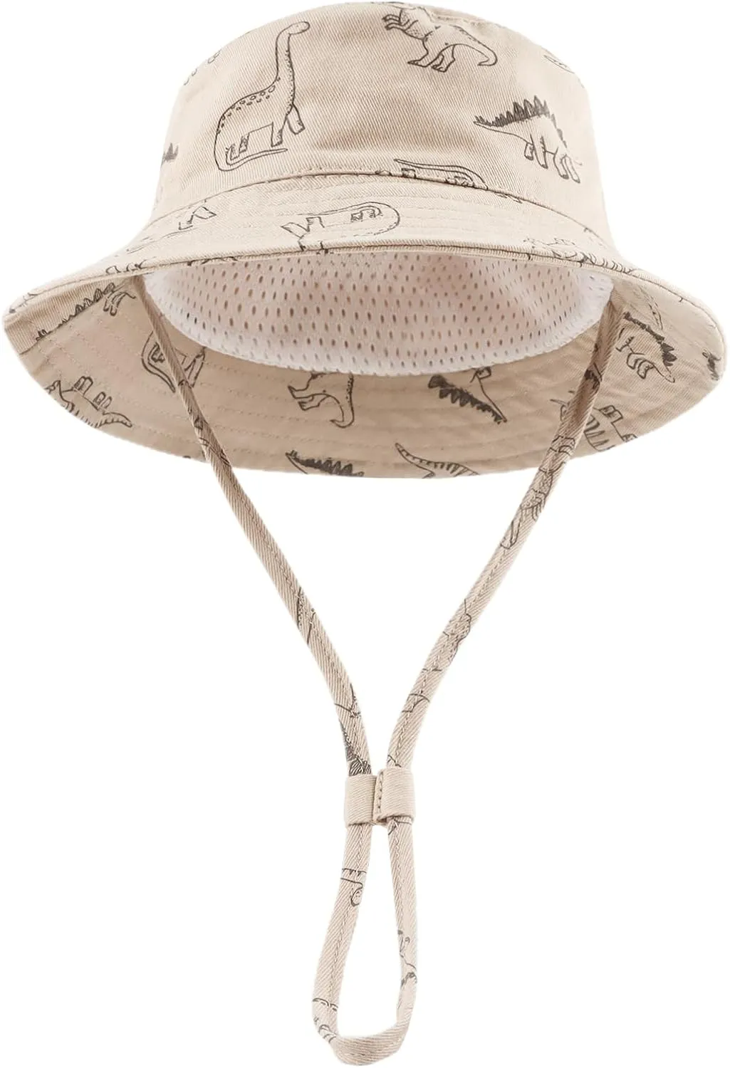 JANGANNSA Dinosaur Baby Boys Sun Hat Cotton Toddler Girls Bucket Hats Summer Sun Protect Cap for Kids