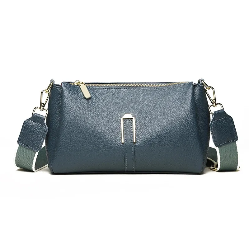 Lavish Leather Crossbody Shoulder Bag