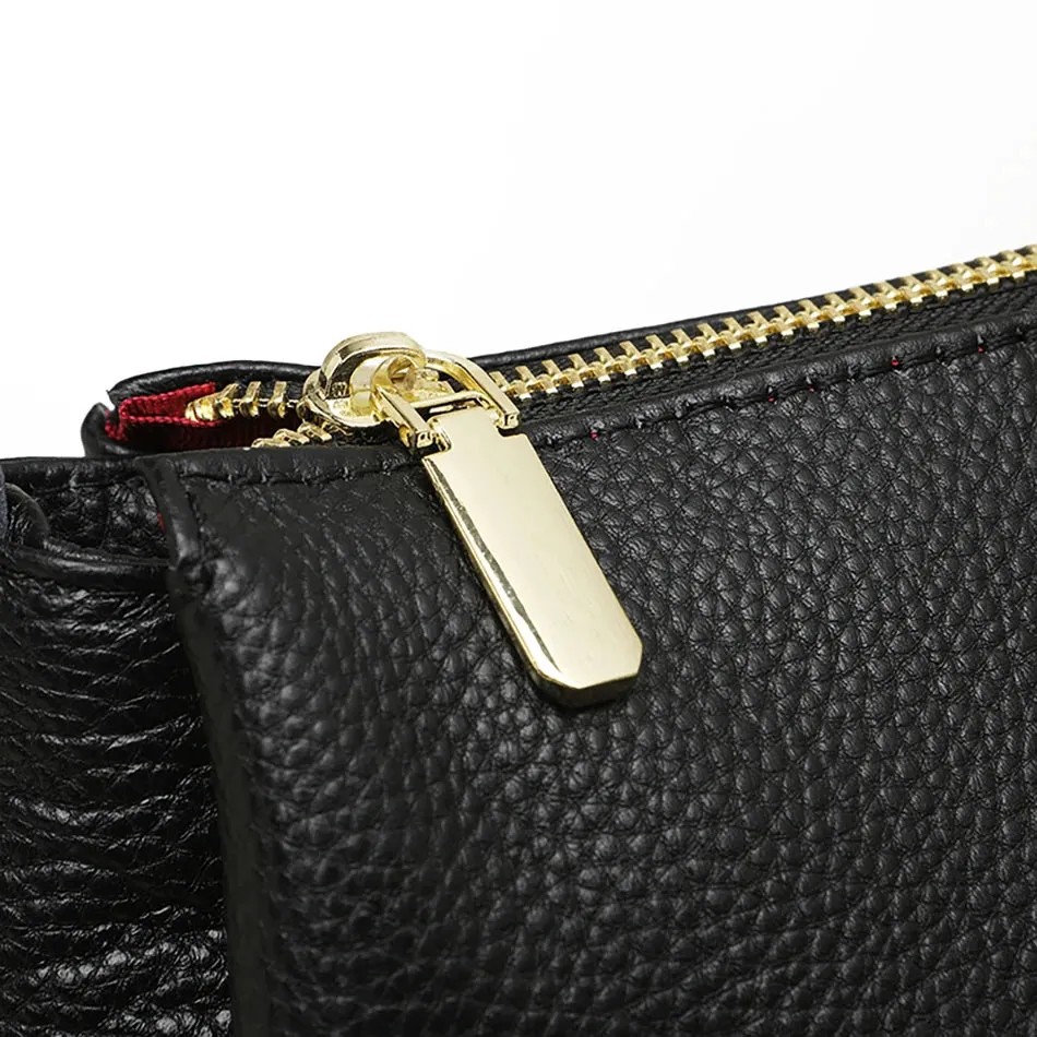 Lavish Leather Crossbody Shoulder Bag