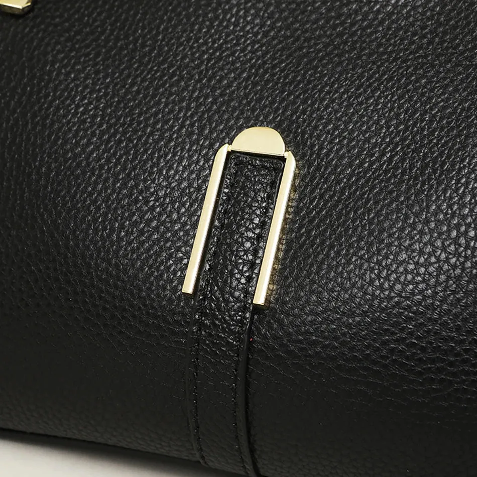 Lavish Leather Crossbody Shoulder Bag