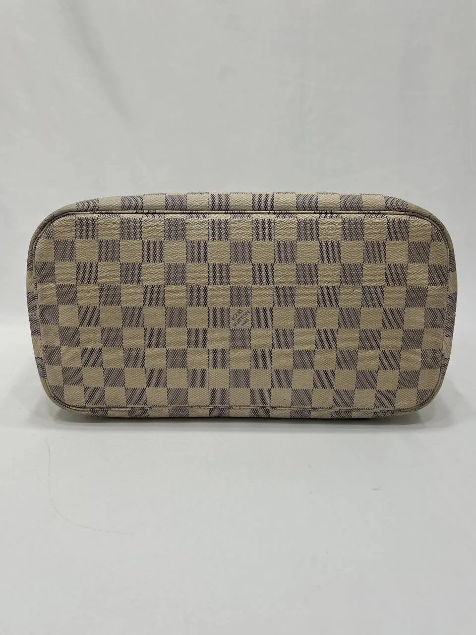 LOUIS VUITTON LV Neverfull MM Damier Azur Tote Handbag