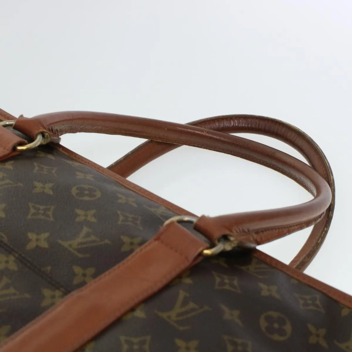 LOUIS VUITTON Monogram Sac Weekend PM Tote Bag M42425 LV Auth rd5112