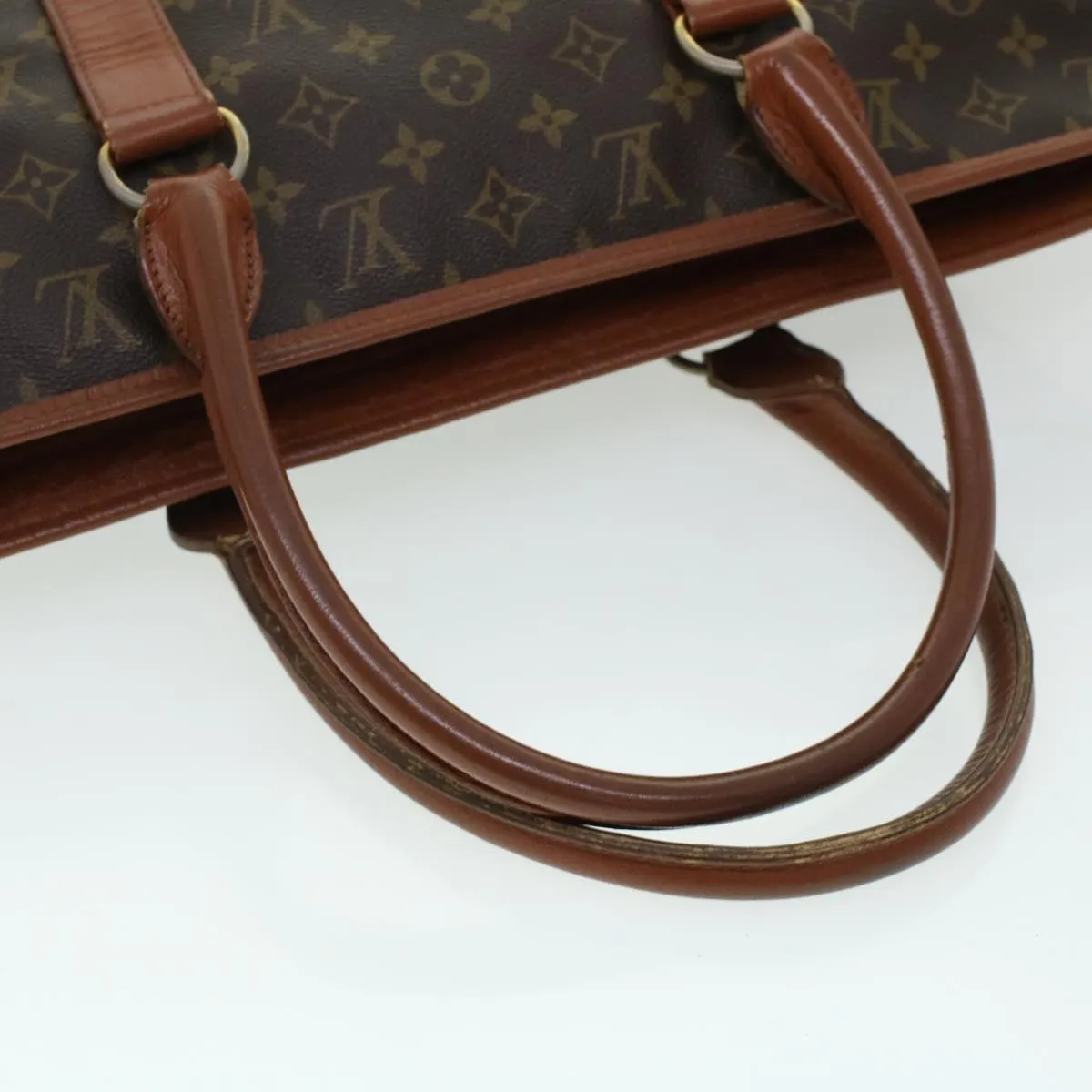 LOUIS VUITTON Monogram Sac Weekend PM Tote Bag M42425 LV Auth rd5112