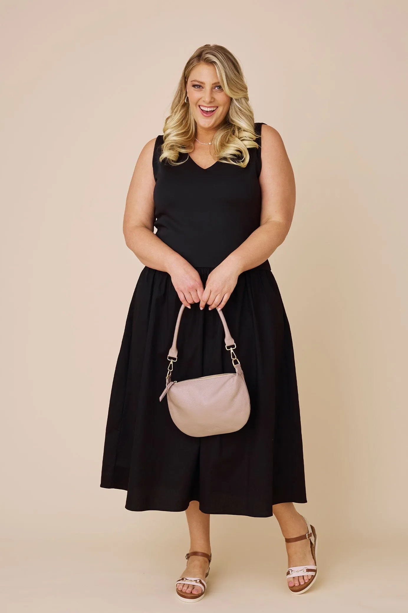 Melissa Bag Nude Soft Leather