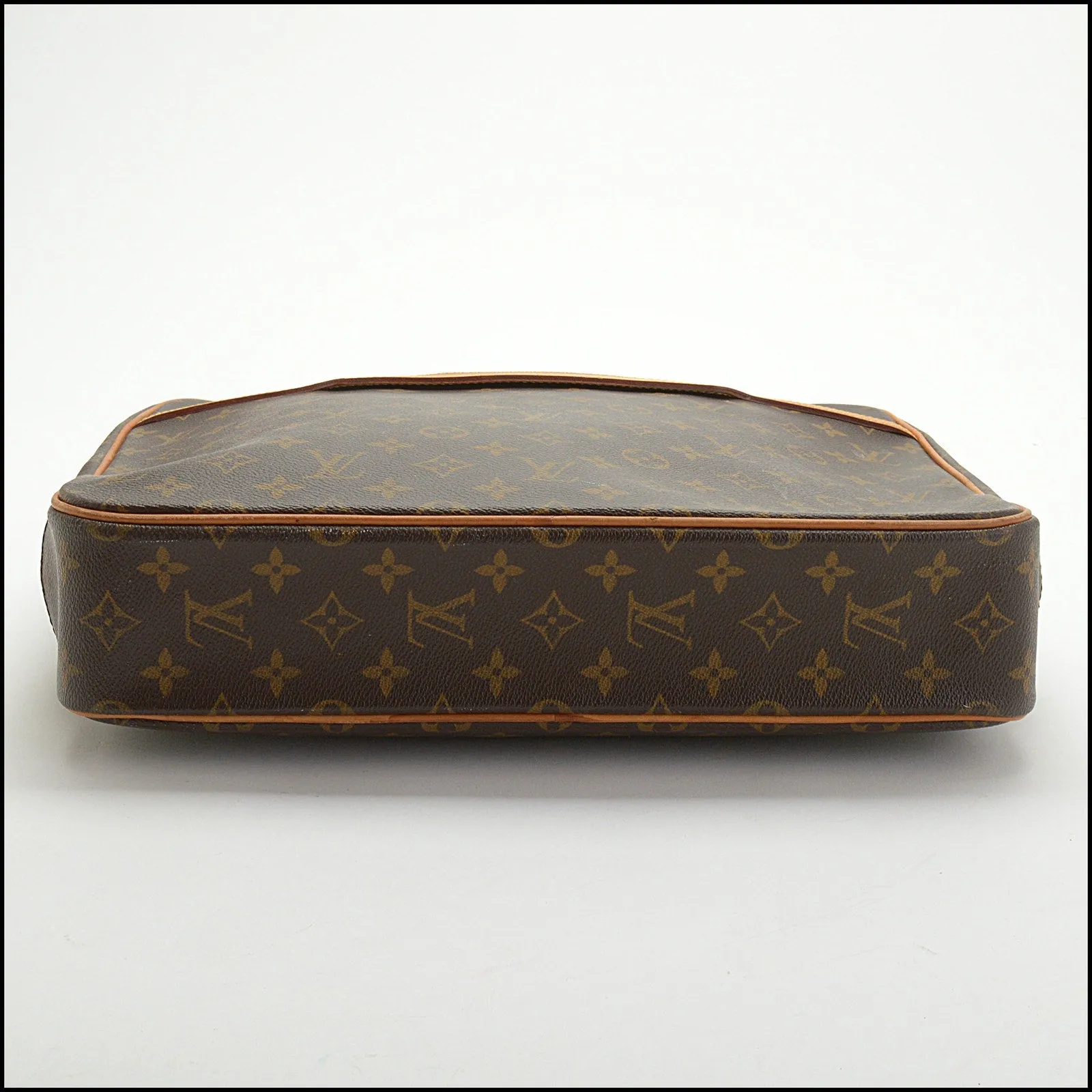 RDC13914 Authentic LOUIS VUITTON Vintage '03 Brown Pegase Briefcase Travel Bag