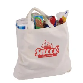 Stock Calico Shopping Bag With Short Handle(SCB-30P)