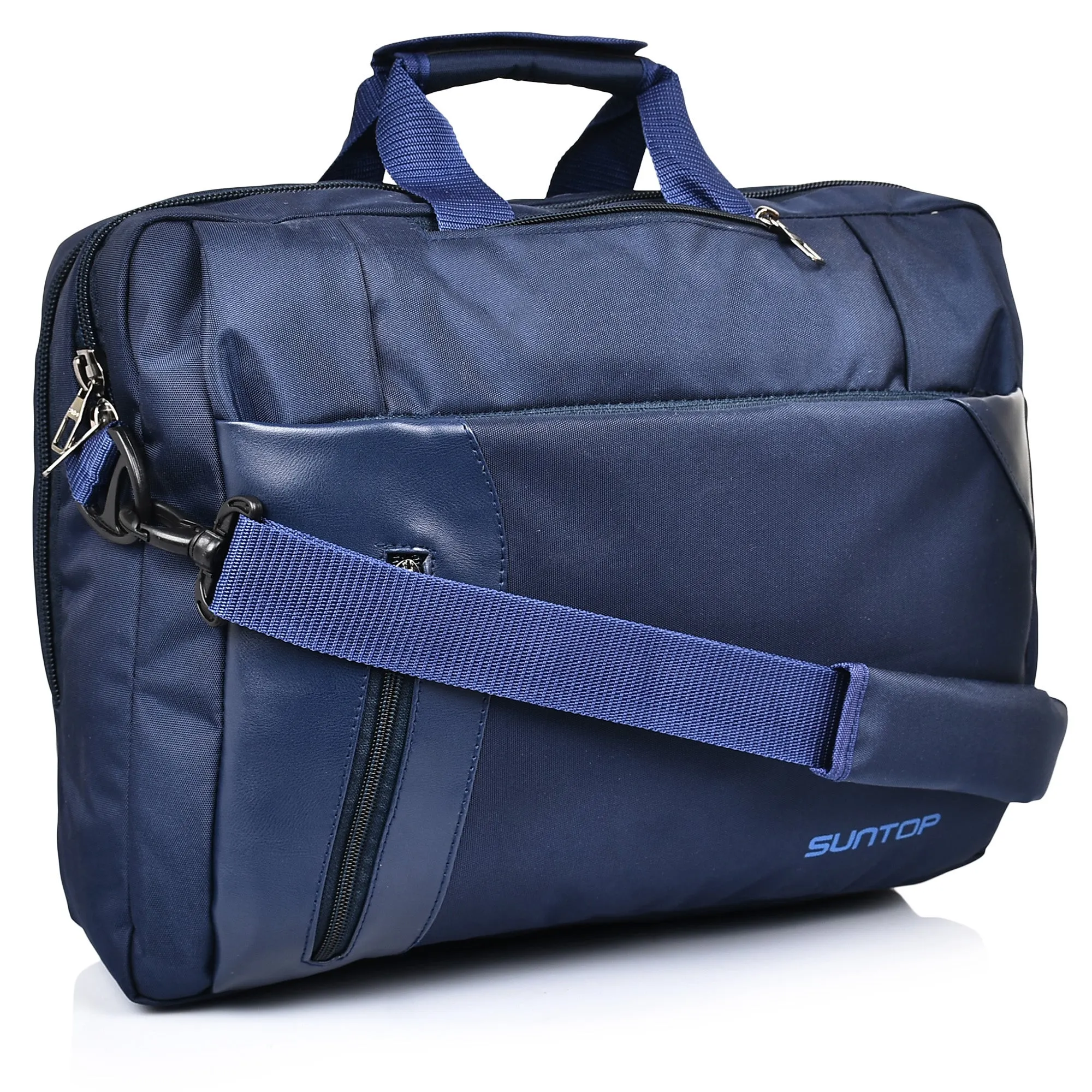 Suntop Dexter Blue Colour 3 Way Shoulder Backpack Bag (16 Liters)