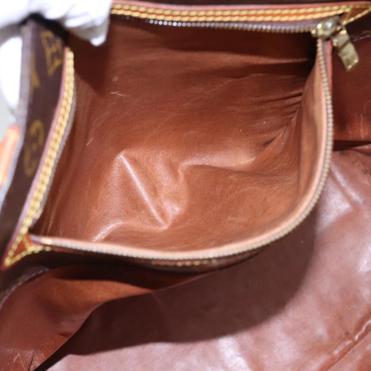 Trendy Inspired Louis Vuitton Monogram Sac Shopping Tote Bag M51108 Lv Auth 86034