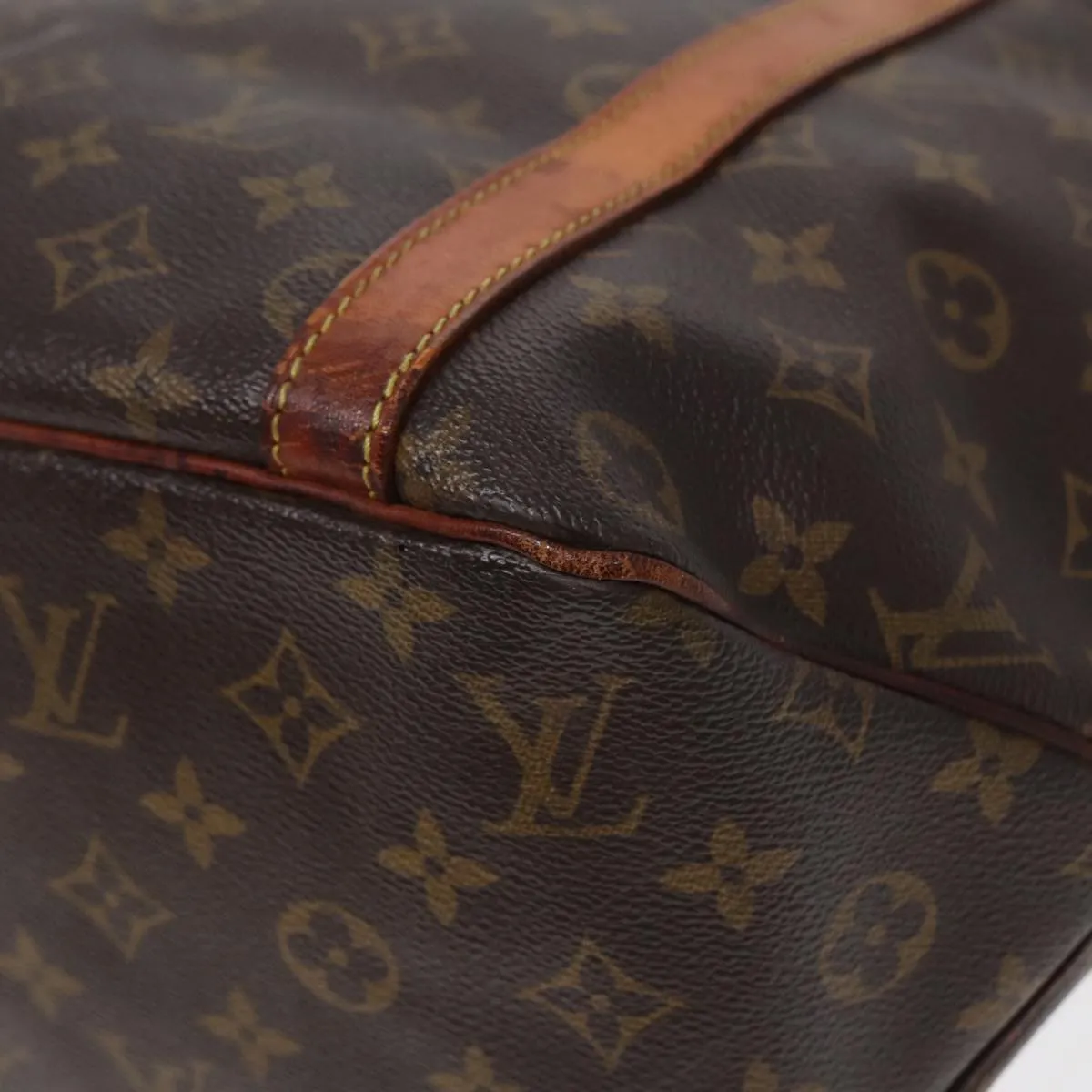 Trendy Inspired Louis Vuitton Monogram Sac Shopping Tote Bag M51108 Lv Auth 86034