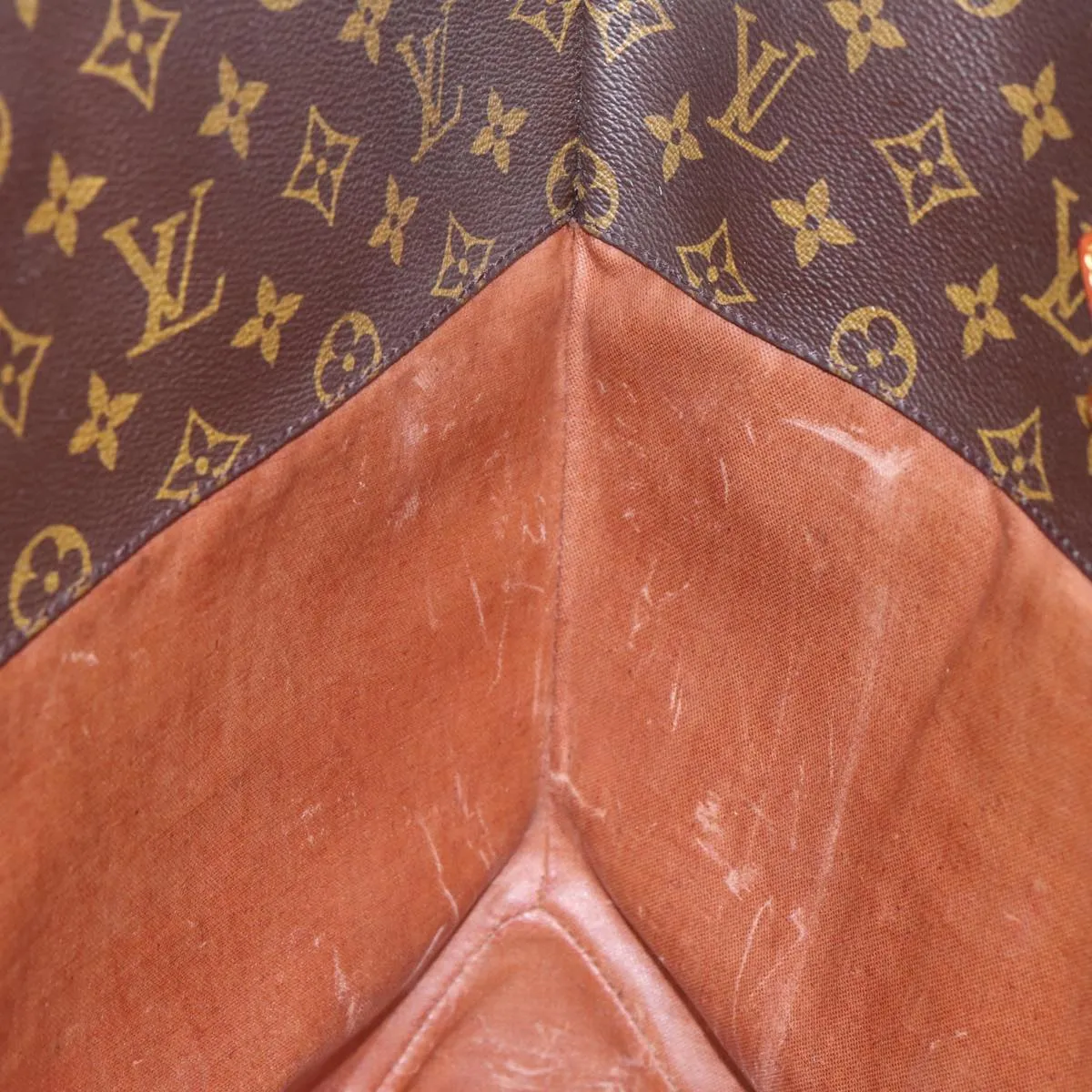 Trendy Inspired Louis Vuitton Monogram Sac Shopping Tote Bag M51108 Lv Auth 86034