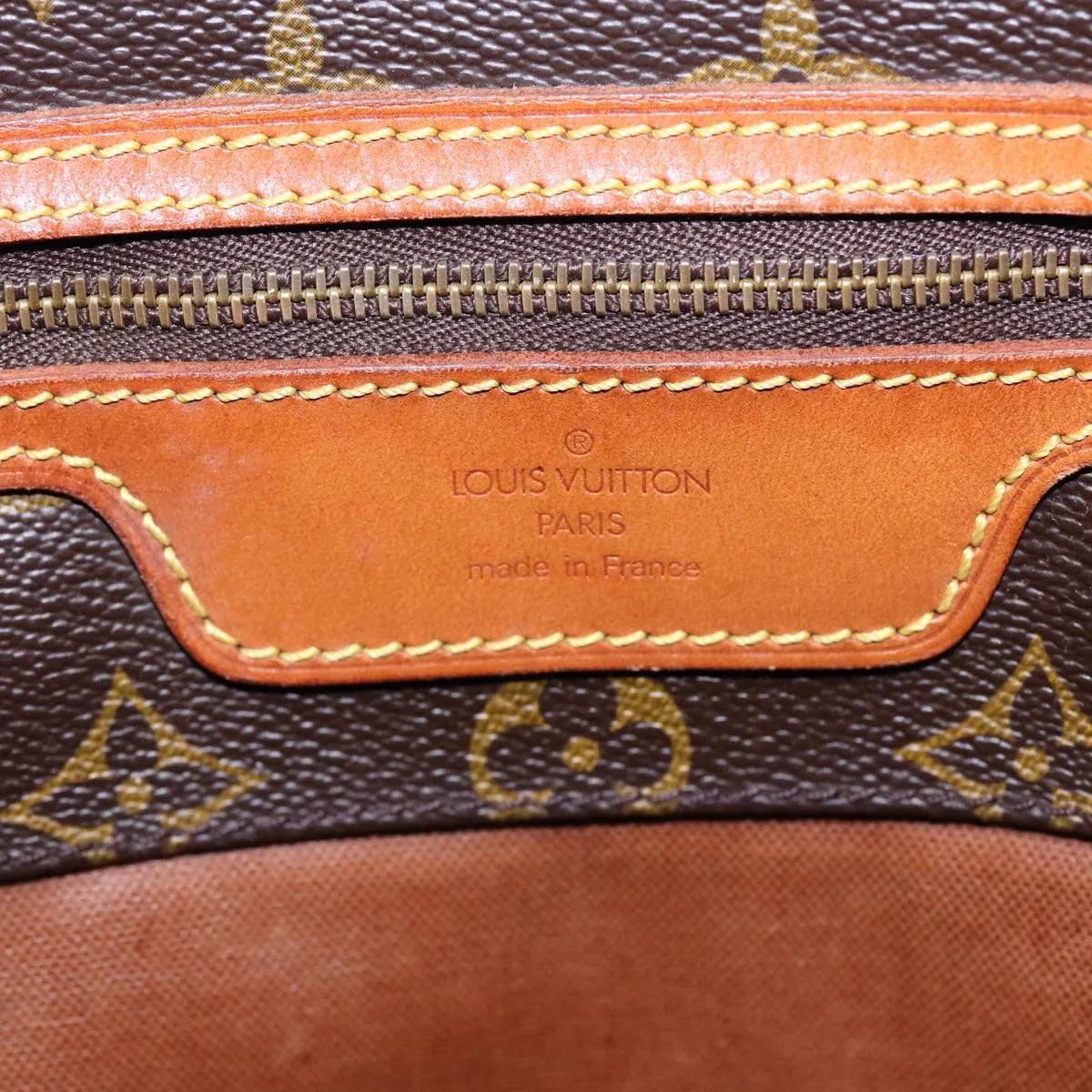 Trendy Inspired Louis Vuitton Monogram Sac Shopping Tote Bag M51108 Lv Auth 86034