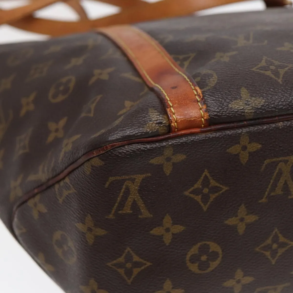 Trendy Inspired Louis Vuitton Monogram Sac Shopping Tote Bag M51108 Lv Auth 86034