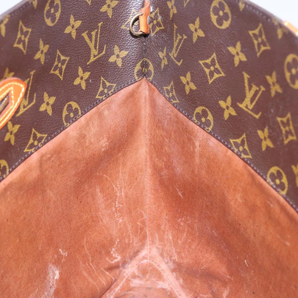 Trendy Inspired Louis Vuitton Monogram Sac Shopping Tote Bag M51108 Lv Auth 86034