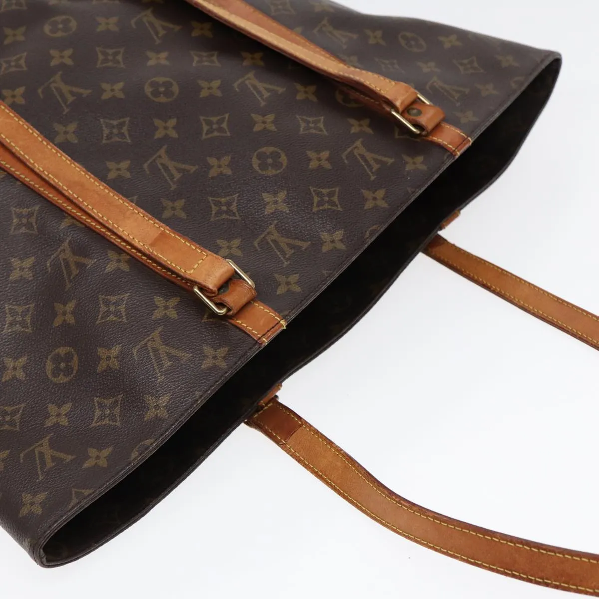 Trendy Inspired Louis Vuitton Monogram Sac Shopping Tote Bag M51108 Lv Auth 86034